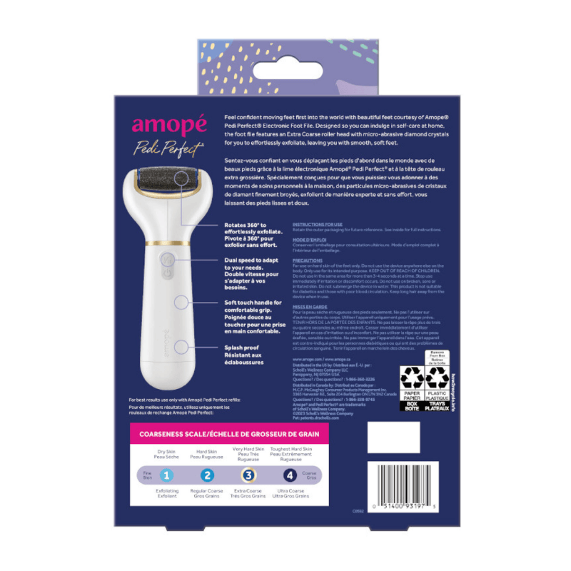 Foot Care Acc DR. S Amope-Pedi Perfect Electronic Foot File