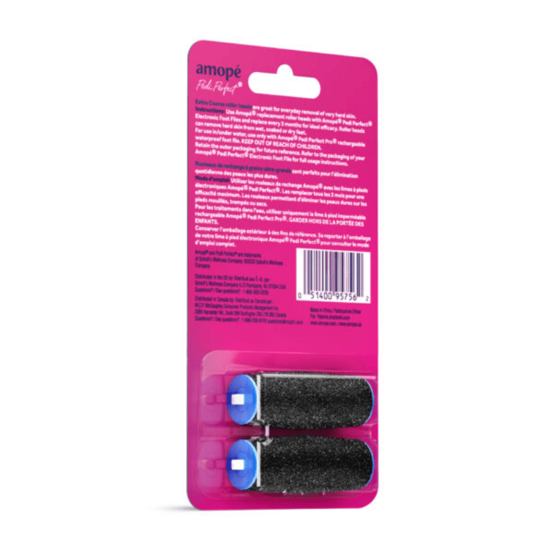 Foot Care Acc DR. S Amope Pedi Perfect Refills/Recharges 2-Replacement Rollers #3