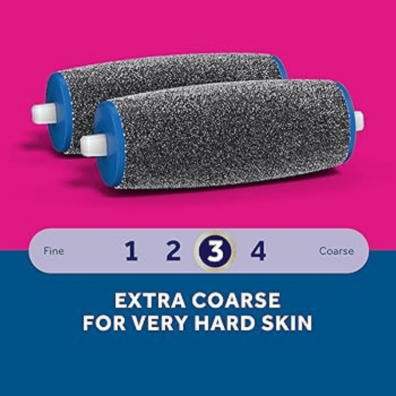 Foot Care Acc DR. S Amope Pedi Perfect Refills/Recharges 2-Replacement Rollers #3