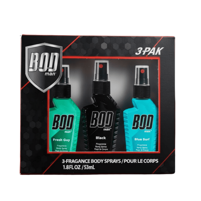 Bundles & Gift Sets Gift BM 3Pack Splash Fresh G/Black/Blue Surf 53 ml