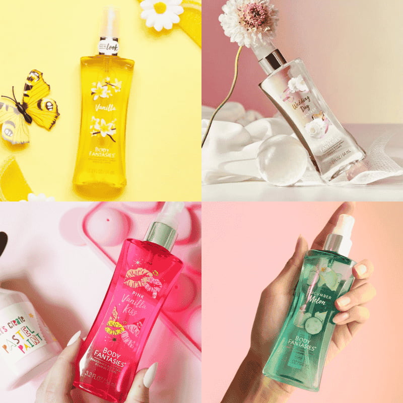 Bundles & Gift Sets Gift BF Body Fantasies  Fragrance Body Spray 4X94 ml