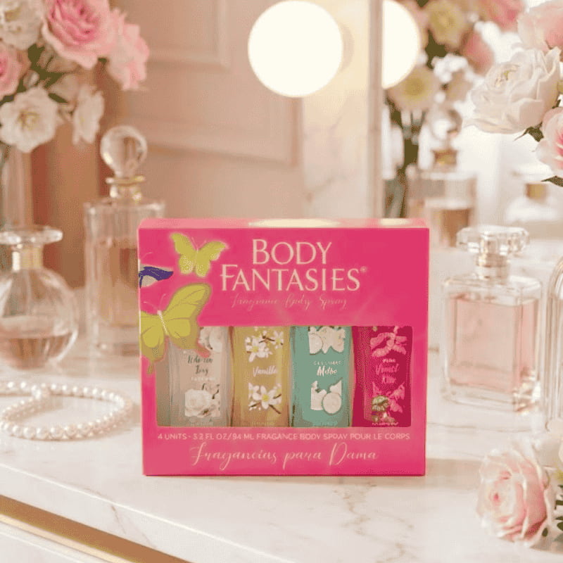 Bundles & Gift Sets Gift BF Body Fantasies  Fragrance Body Spray 4X94 ml