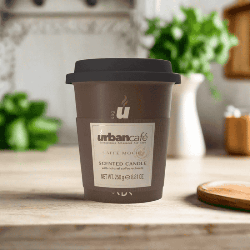 Home Fragrance Varios URBAN Scented Candle Caffé Mocha With Natural Coffee Extracts 250 g