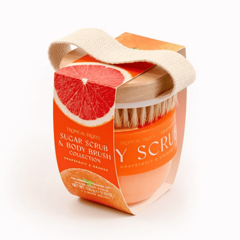 Bundles & Gift Sets Gift TF Grapefruit & Orange Sugar Scrub/Body Brush 150 g