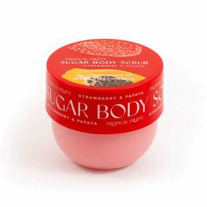 Body Care Scr Crp TF Strawberry & Papaya Sugar Body Scrub 310 g