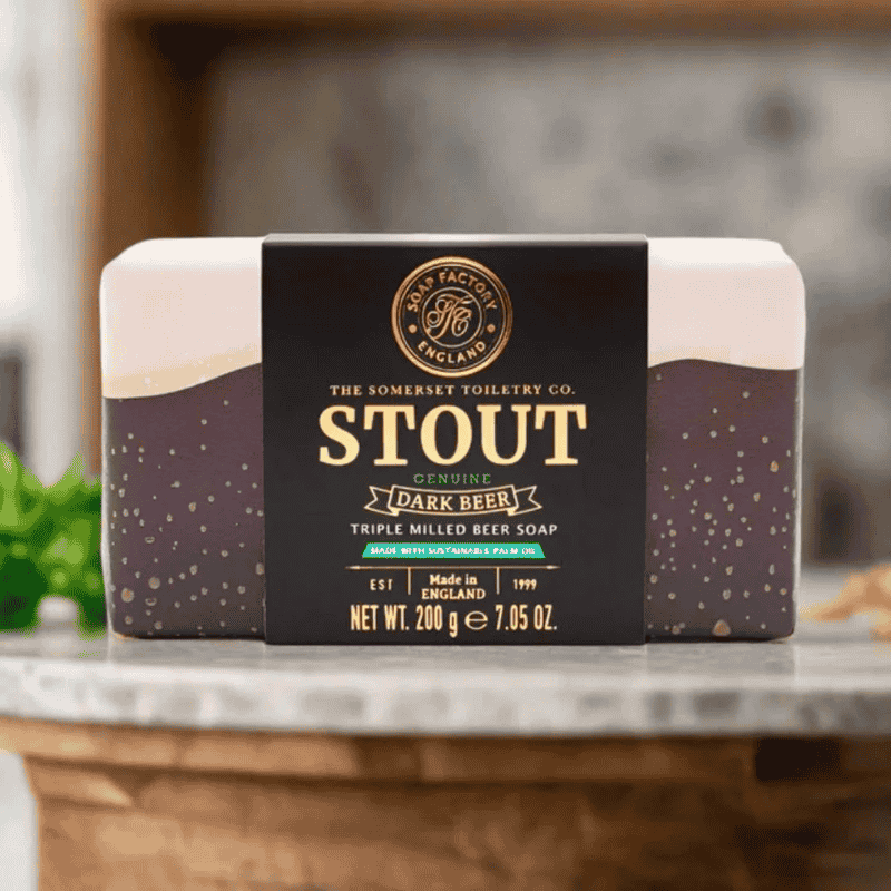 Body Care Jb Brr SOM Stout Dark Beer Triple Milled Beer Soap 200 g