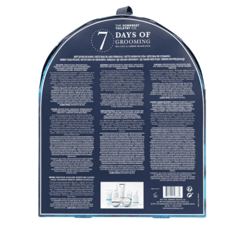 Bundles & Gift Sets Gift SOM 7 Days Of Grooming Sea Salt & Amber Fragrance 7 Pieces