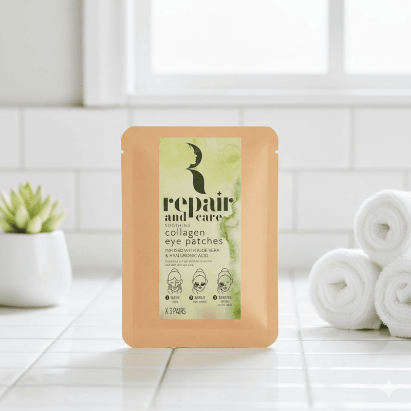 Skin Care Msc REPAIR Collagen Eye Patches infused with aloe vera & hyaluronic acid 3 pairs