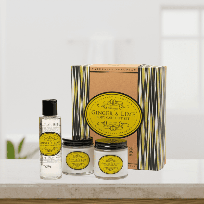 Bundles & Gift Sets Gift NE Gft Ne Ginger-Lime Shower Gel/Body Scrub/Body Cream 320 ml