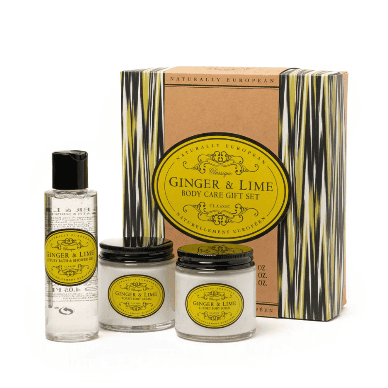 Bundles & Gift Sets Gift NE Gft Ne Ginger-Lime Shower Gel/Body Scrub/Body Cream 320 ml