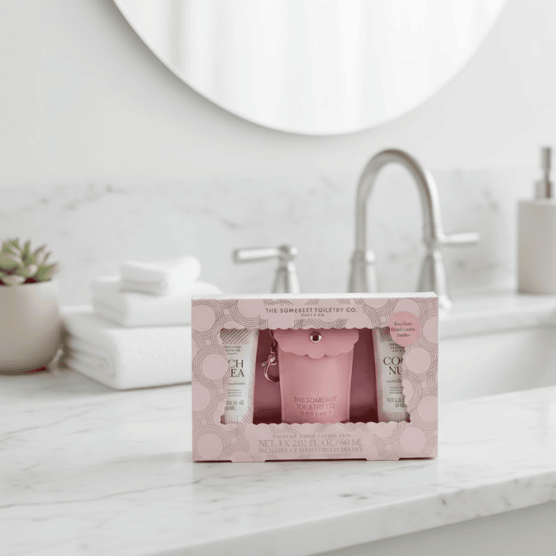 Bundles & Gift Sets Gift SOM Cm Mns Holder Rosado. Cm Mns, Rich, Shea/Coconut/Vanilla 3X2.02/60 ml