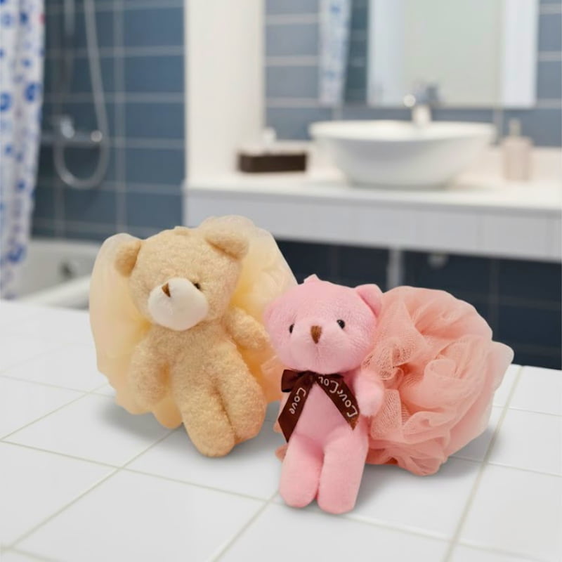 Body Care Acc AA Bear Bath Sponge