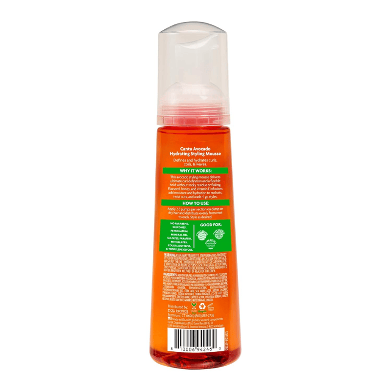 Hair Care TRM CANTU Styling Mousse Avocado Oil 248 ml