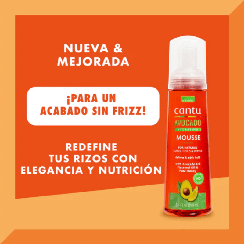Hair Care TRM CANTU Styling Mousse Avocado Oil 248 ml