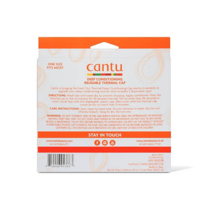 Hair Care Acc CANTU Deep Conditioning Reusable Thermal Cap Treatment One Size