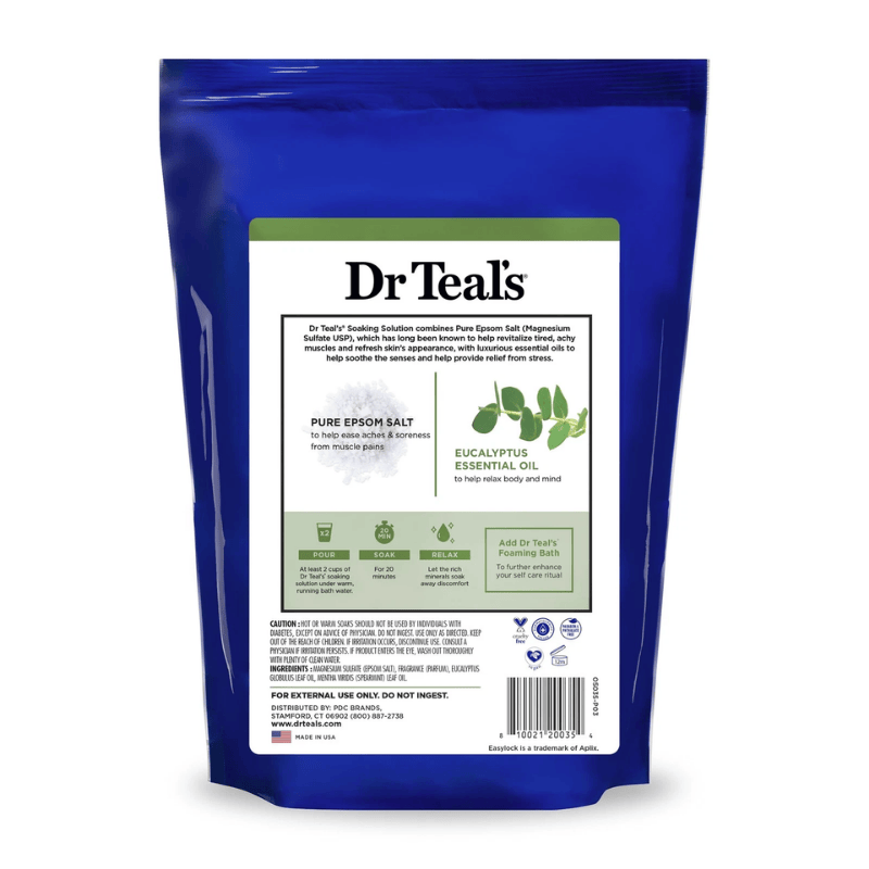 Spa Care Sal Tin DR.T Eucalyptus-Spearmint Relax-Relief 7 Lbs