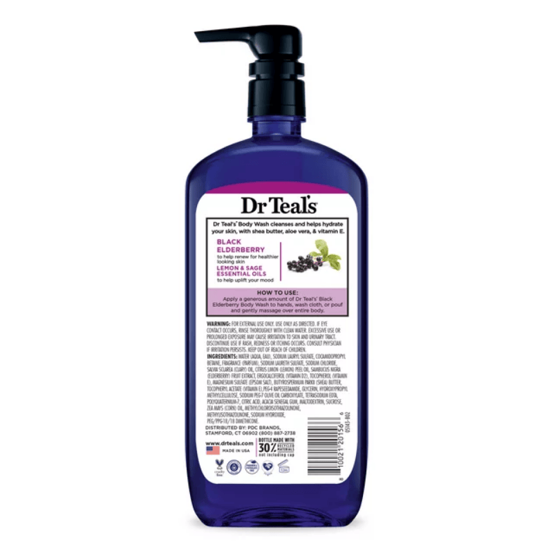 Body Care Gl Dch DR.T Black Elderberry-Vitamina D 710 ml