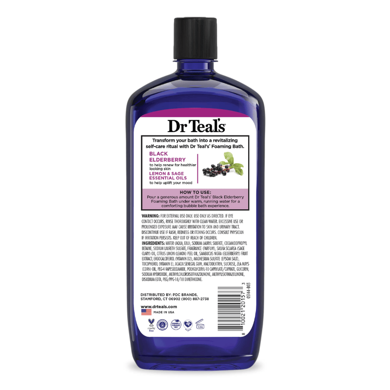 Spa Care Bur Tin DR.T Black Elderberry-Vitamina D 1000 ml