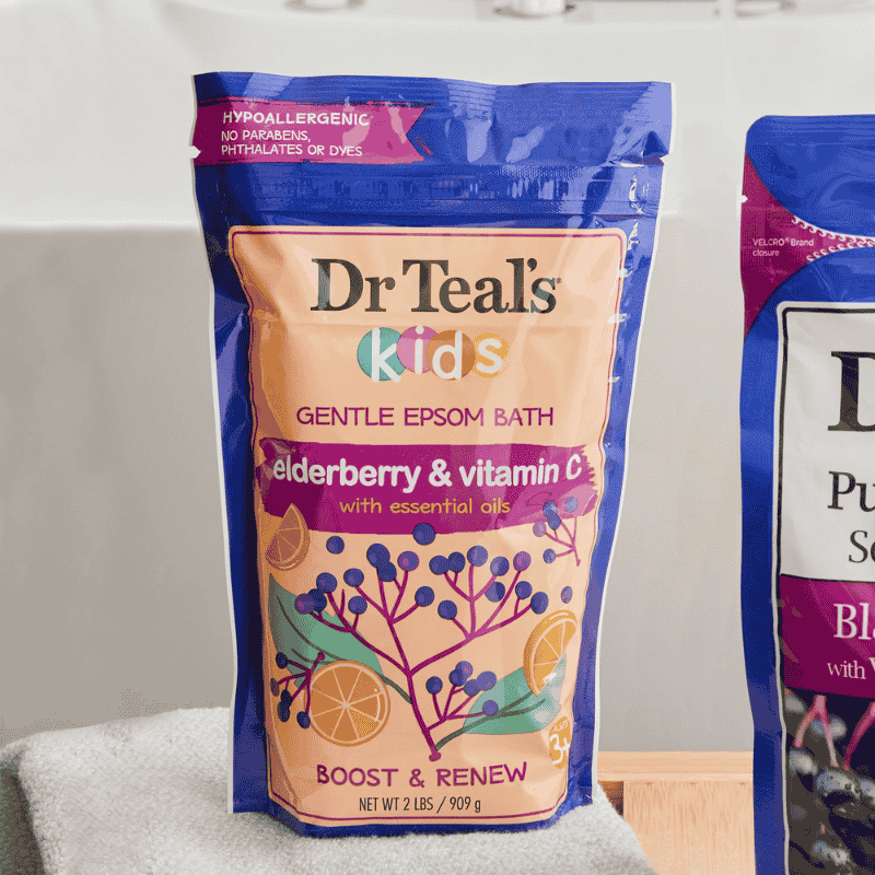 Spa Care Sal Tin DR.T Kids Salt Elderberry & Vitamin C 2 Lbs