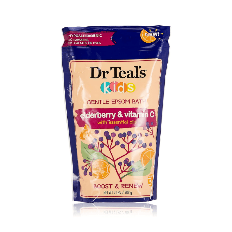 Spa Care Sal Tin DR.T Kids Salt Elderberry & Vitamin C 2 Lbs