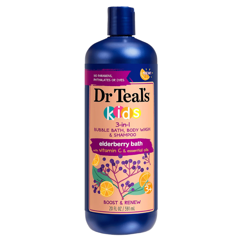 Body Care Gl Dch DR.T Kids 3 En 1 Elderberry Bath 591 ml