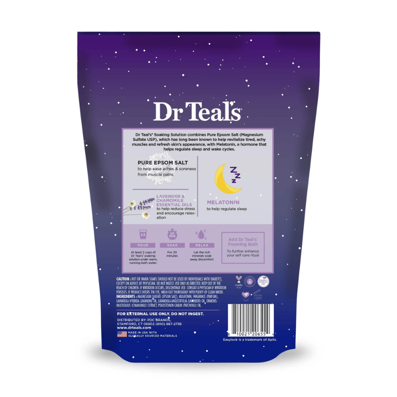 Spa Care Sal Tin DR.T Melatonina Lavender-Chamomile 7 Lbs