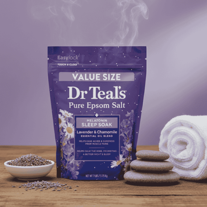 Spa Care Sal Tin DR.T Melatonina Lavender-Chamomile 7 Lbs