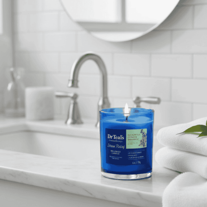 Home Fragrance Varios DR.T Vela Stress Relief Euc/Citrus/Spear 170 g