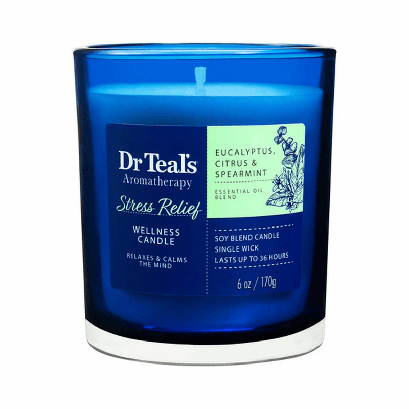 Home Fragrance Varios DR.T Vela Stress Relief Euc/Citrus/Spear 170 g