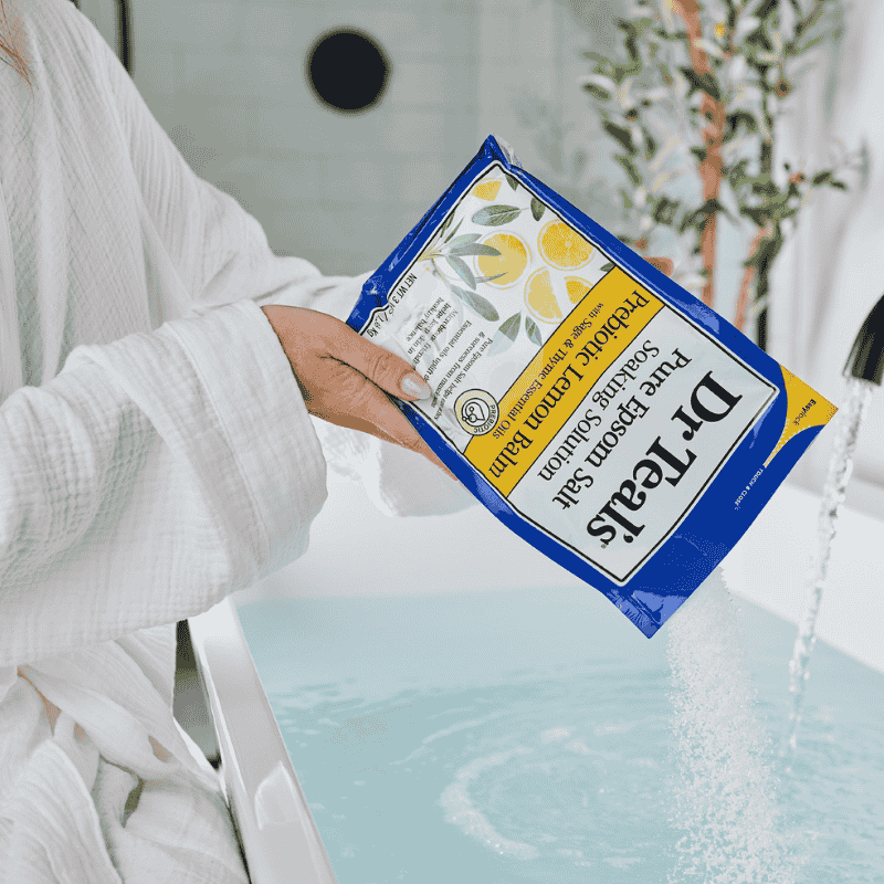 Spa Care Sal Tin DR.T Prebiotic Lemon Balm Essential Oils 3 Lbs