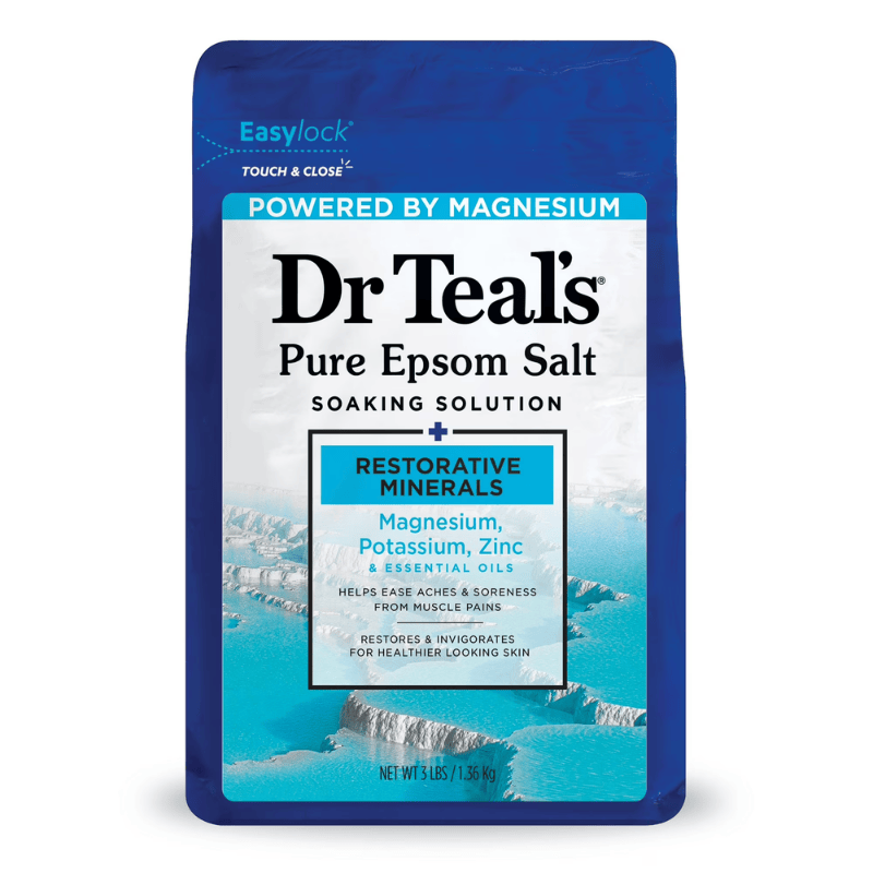 Spa Care Sal Tin DR.T Restorative Minerals Magnesium Potassium Zinc 3 Lbs