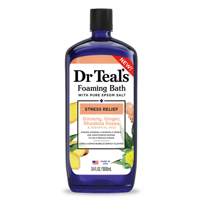 Spa Care Bur Tin DR.T Stress Relief Ginseng, Ginger, Rhodiola Rosea 1000 ml