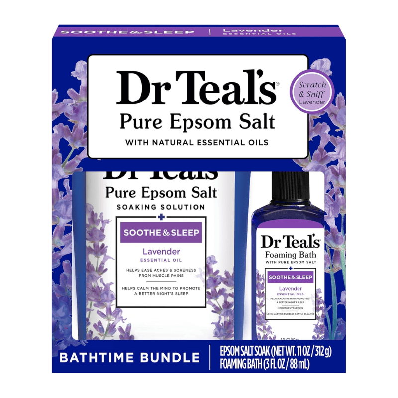 Bundles & Gift Sets Gift DR.T Bathtime Bundle Lavender Essential Oils Salt 312G/Foaming 88 ml