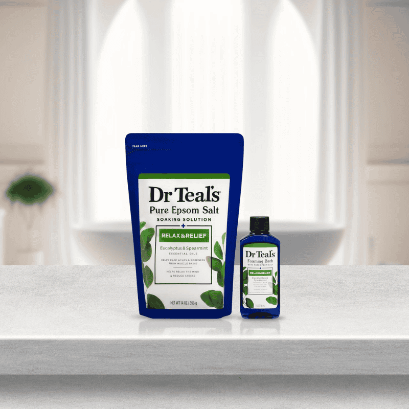 Bundles & Gift Sets Gift DR.T Bathtime Bundle Eucalyptus-Spearmint Salt 312G/Foaming 88 ml