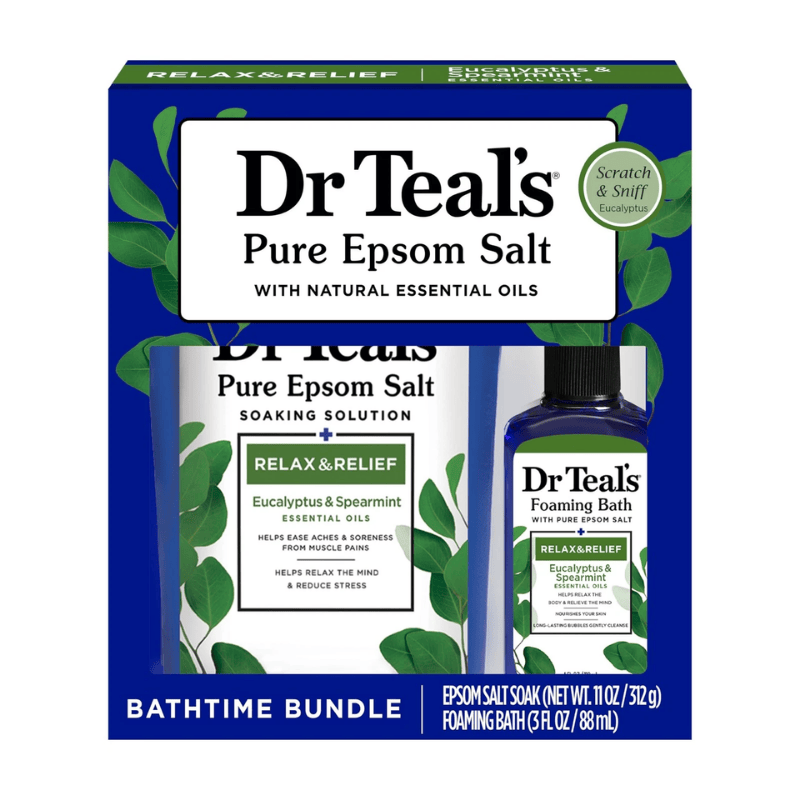 Bundles & Gift Sets Gift DR.T Bathtime Bundle Eucalyptus-Spearmint Salt 312G/Foaming 88 ml