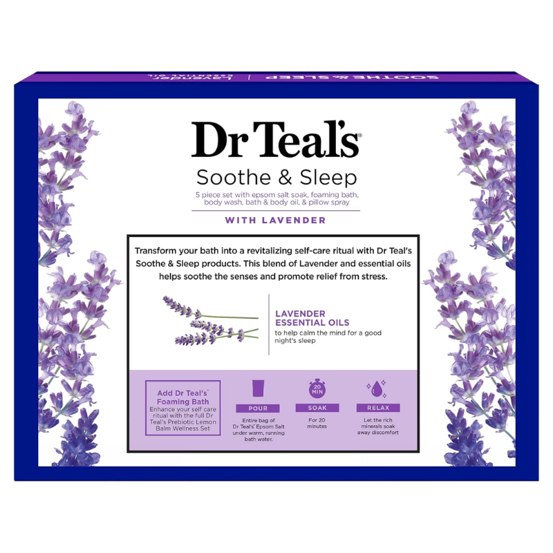 Bundles & Gift Sets Gift DR.T Every Day Wellness Set Lavender Essential Oils 4Pc/495 g