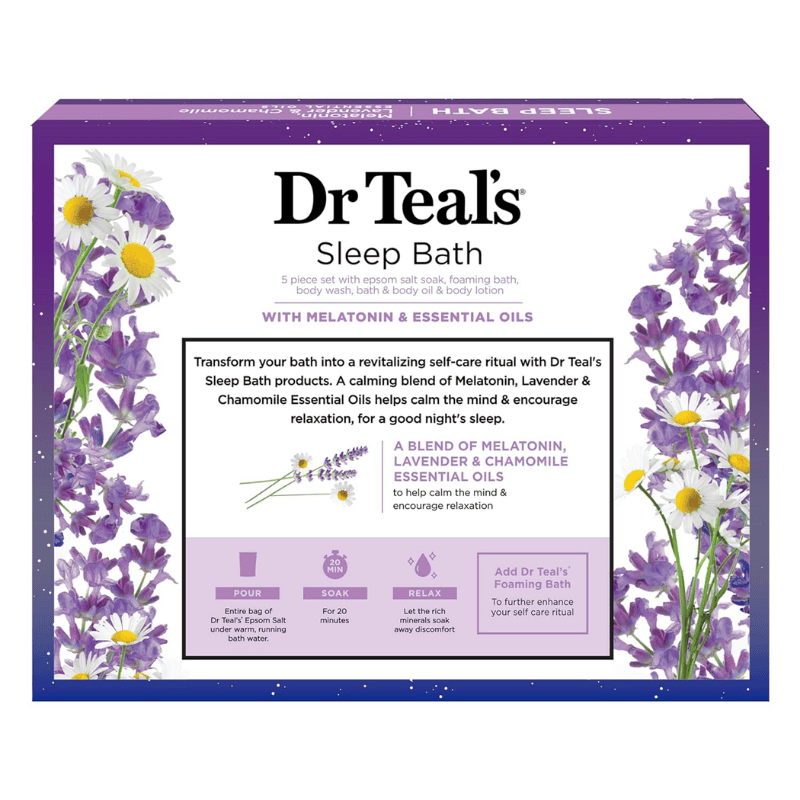 Bundles & Gift Sets Gift DR.T Every Day Wellness Set Melatonin-Lavender-Chamomile 4Pc/495 g
