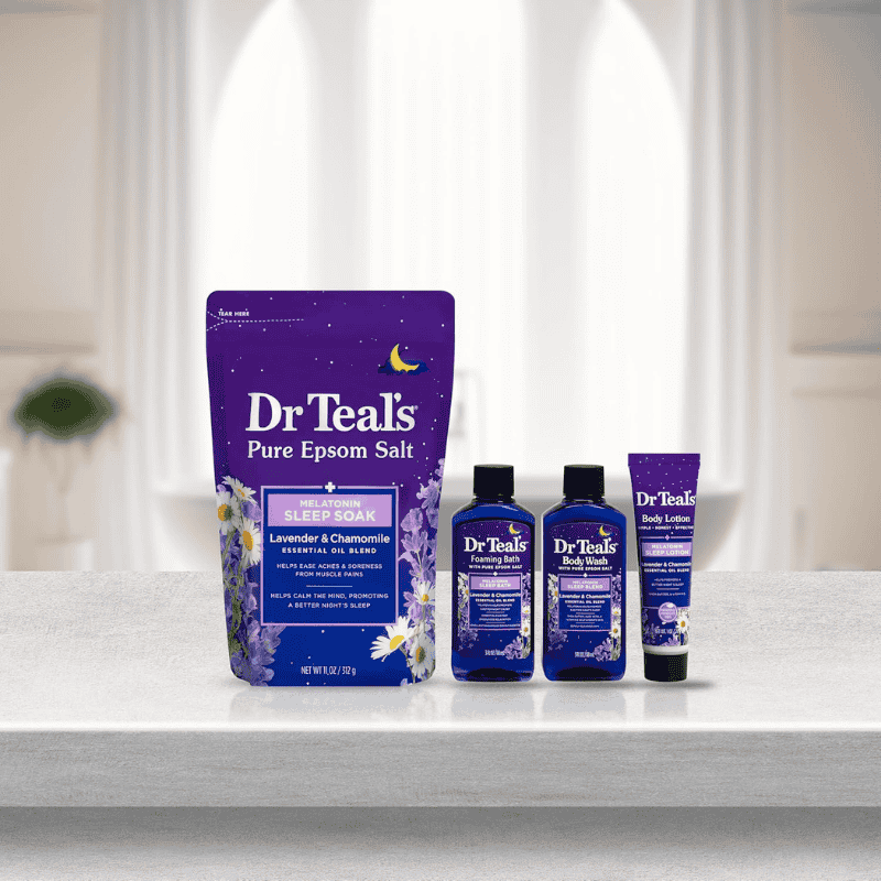 Bundles & Gift Sets Gift DR.T Every Day Wellness Set Melatonin-Lavender-Chamomile 4Pc/495 g