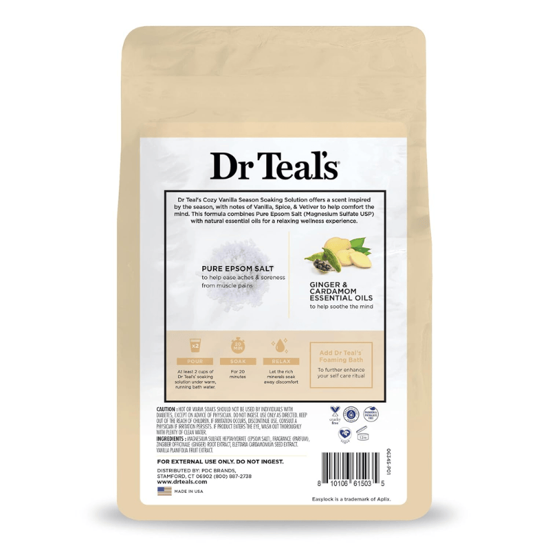 Spa Care Sal Tin DR.T Cozy Vanilla Season 3 Lbs