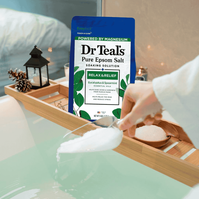 Spa Care Sal Tin DR.T Relax & Relief With Eucalyptus & Spearmint 3 Lbs