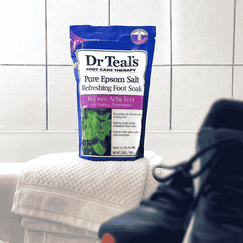 Foot Care Sal Tin DR.T Revives Achy Feet & Cooling Peppermint 2 lbs