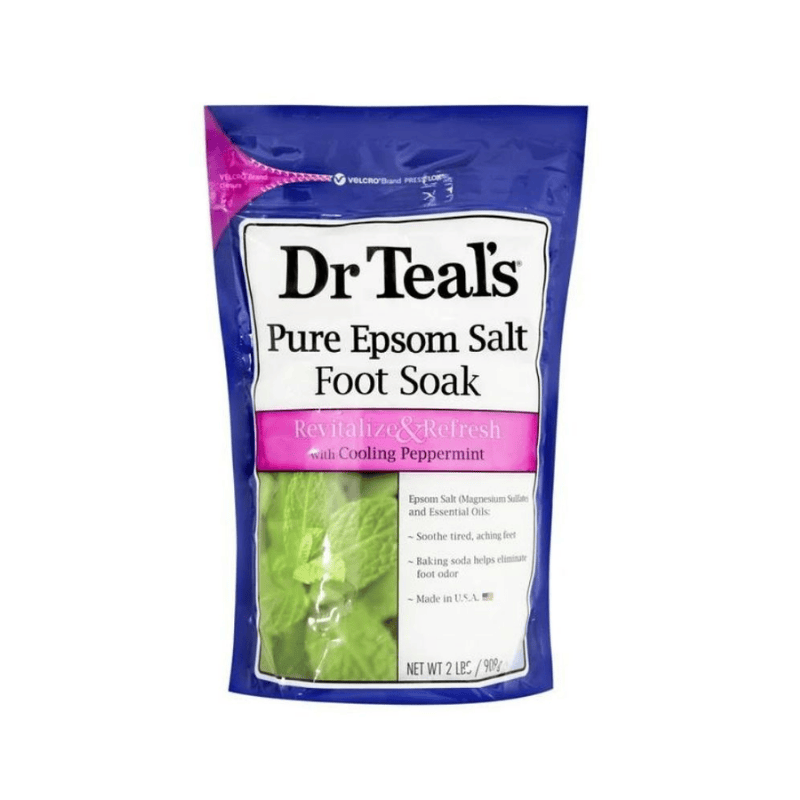 Foot Care Sal Tin DR.T Revives Achy Feet & Cooling Peppermint 2 lbs