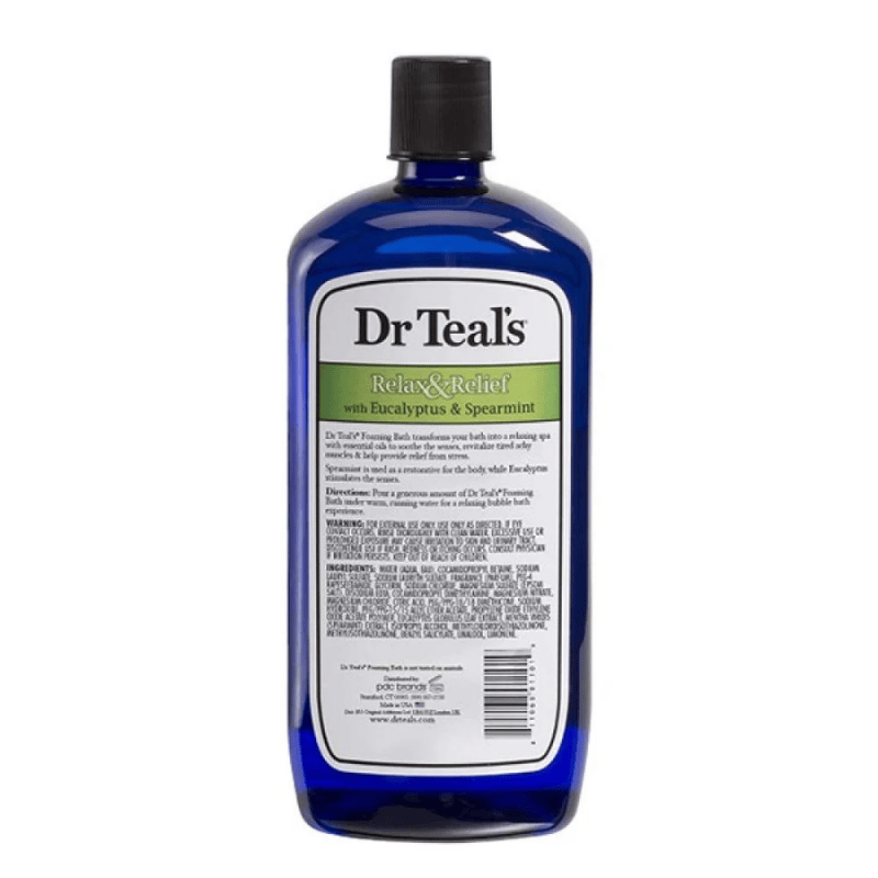 Spa Care Bur Tin DR.T Relax & Relief With Eucalyptus & Spearmint 1000 ml