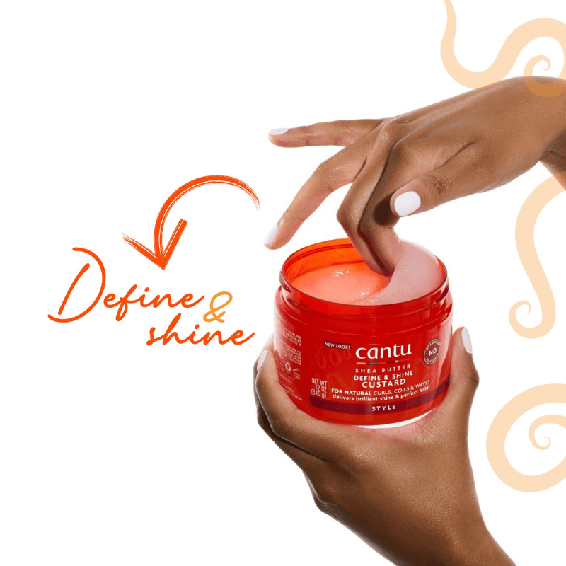 Hair Care TRM CANTU Define/Shine Custard 12 Oz