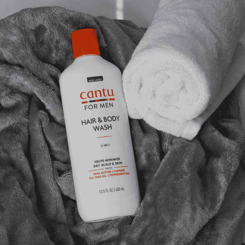 Hair Care Shampoo CANTU For Man Hair/Body Wash 2-In-1 400 ml
