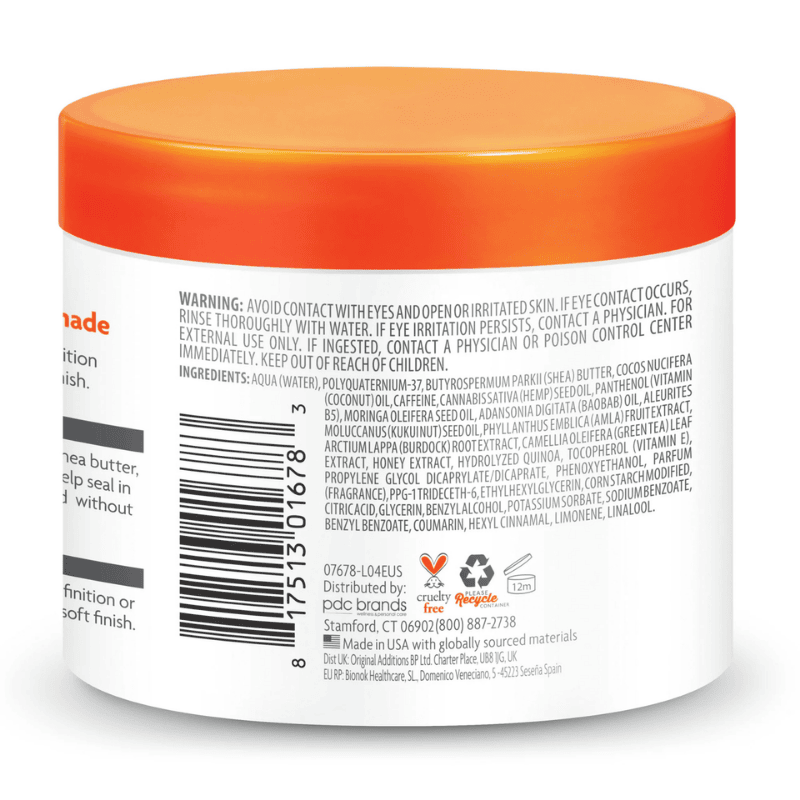 Hair Care TRM CANTU For Men Cream Pomade Shea Butter-Caffeine-Moringa Oil 227 g