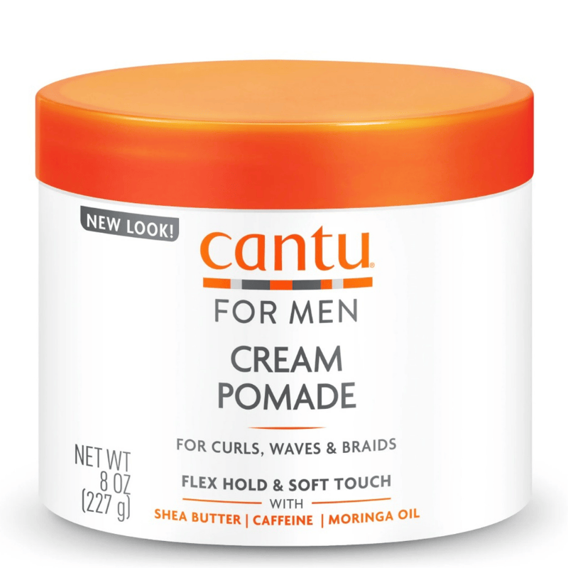 Hair Care TRM CANTU For Men Cream Pomade Shea Butter-Caffeine-Moringa Oil 227 g