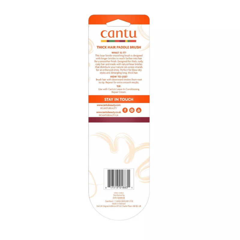 Hair Care Acc CANTU Smooth Thick Hair Paddle Brush