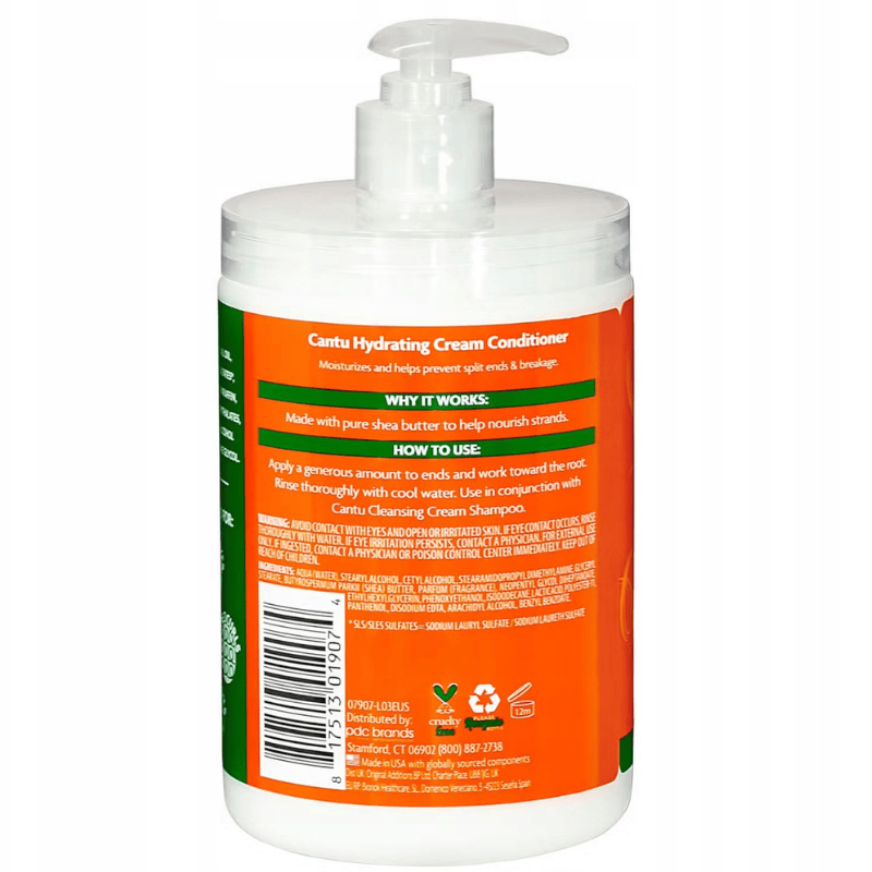 Hair Care Acond CANTU Cream Conditioner Shea Butter Sulfate-Free 709 ml