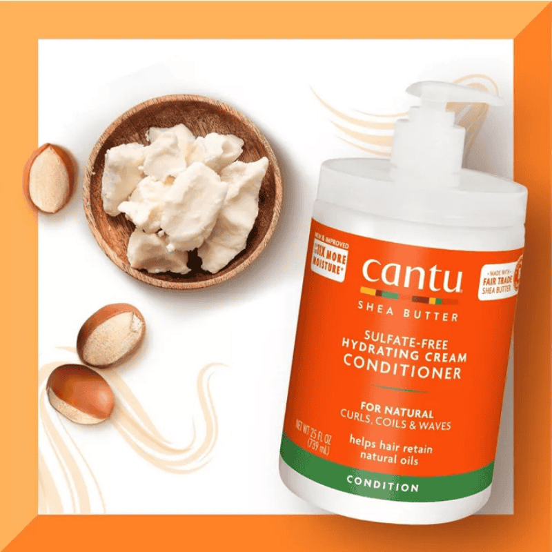 Hair Care Acond CANTU Cream Conditioner Shea Butter Sulfate-Free 709 ml